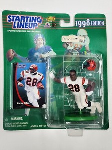 Vintage Collectible 1998 Starting Lineup Corey Dillon 6in figure/card combo
