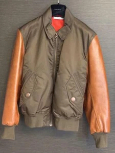 Unused GIVENCHY outer blouson, jumper specification, leather switching, size 46 - Picture 1 of 16