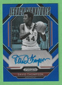 David Thompson - 2023/24 Prizm Draft Picks Legacy Signatures Blue /125 Auto - Bild 1 von 2