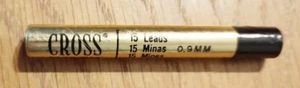 Vintage Cross 0.9mm Mechanical Pencil Leads - 1 tube of 15 leads - Picture 1 of 4