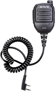 Retevis HK008 Amplified Deluxe Shoulder Speaker Microphone "K" Connection - Picture 1 of 6