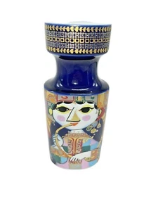 Signierter Rosenthal Björn Wiinblad 1001 Nacht MCM Dänischer Kerzenständer RAR - Bild 1 von 11