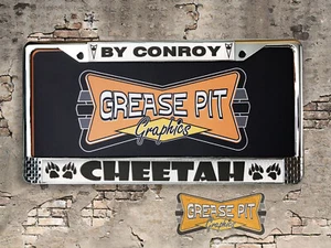 CHEETAH by Conroy Pontiac Buick West Vancouver License Plate Frame - Picture 1 of 3