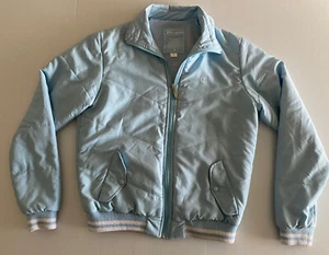 Champion Quilted Jacket Womens Size M Light Blue Sportswear/Activewear Winter - Picture 1 of 7