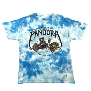 Disney Pandora Tie-Dye Girls T-Shirt XL Connected As One Blue Short Sleeves Tee - Picture 1 of 8