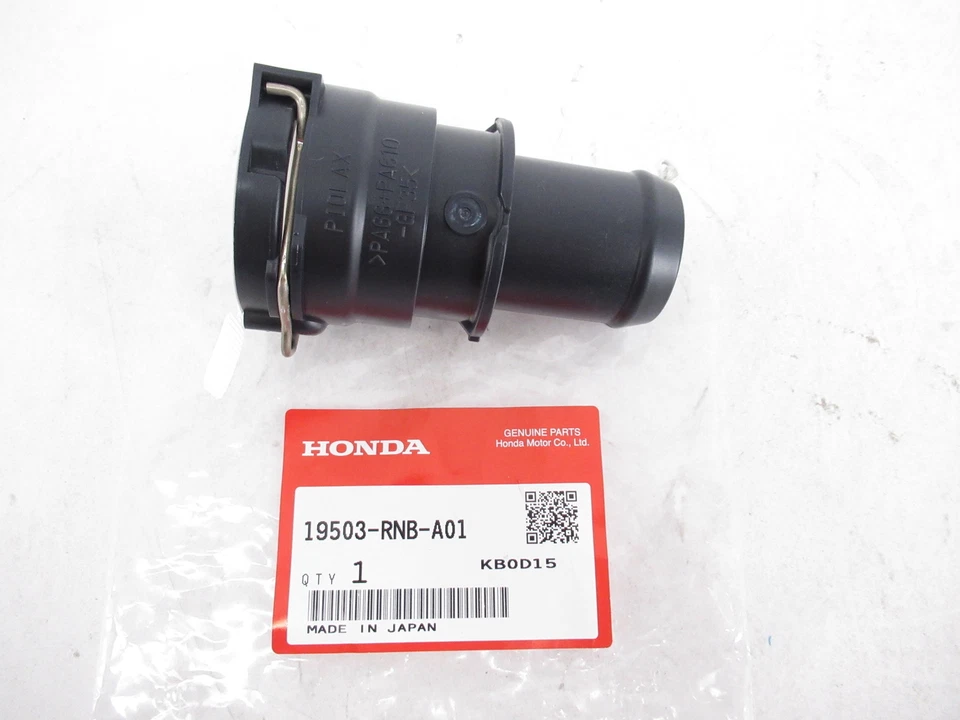 Conector rápido de manguera de radiador genuino OEM Honda Acura 19503-RNB-A01 Foto 1 de 4