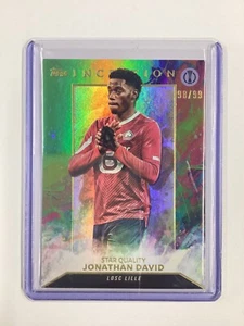TOPPS INCEPTION 23/24 JONATHAN DAVID LOSC LILLE ESTRELLA CALIDAD 98/99. - Imagen 1 de 2