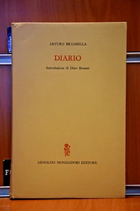 "Diario" Arturo Brambilla 1°Ed.1967 Mondadori Originale - Imagen 1 de 15