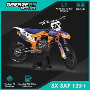 KTM SX SXF 125 250 450 STICKER KIT - 2013-2025 - MX MOTOX MOTOCROSS GRAPHICS KIT - Picture 1 of 9