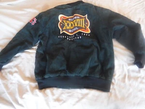 Super Bowl XXXVIII Feburary 1 2004 Houston NFL Reebok Jacket size XL New Jacket - Picture 1 of 21