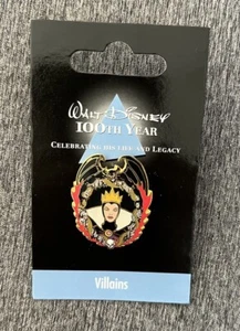 JAPAN BÖSE KÖNIGIN SCHURKEN WALT DISNEY 100 JAHR SCHNEEWEISS & SIEBEN ZWERGE PIN - Bild 1 von 6