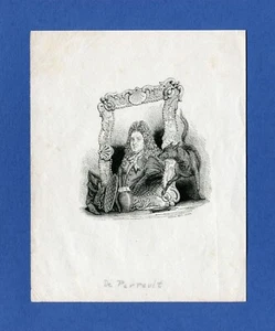 'Charles Perrault' Litho Engraving by Andrew - Best - Leloir - France 1840s - Picture 1 of 7