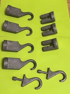 Taylor & NG Pot & Pans Swivel Hooks Lot Of 9 Vintage (J200) - Picture 1 of 4