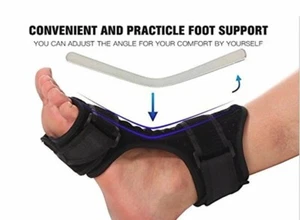 Afo Splint Brace Neoprene fabric soft plantar Foot brace - Picture 1 of 5