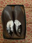 SAS Men's Diplomat Black Leather Slip-on Comfort Shoe New With Box