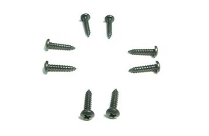 #4 X VITI LAMIERA TESTA TONDA 1/2" OSSIDO NERO con testa Phillips Qtà 8 - Foto 1 di 3