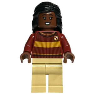 LEGO Angelina Johnson Minifigura en Suéter de Quidditch de Gryffindor, de Harry Potter - Imagen 1 de 2