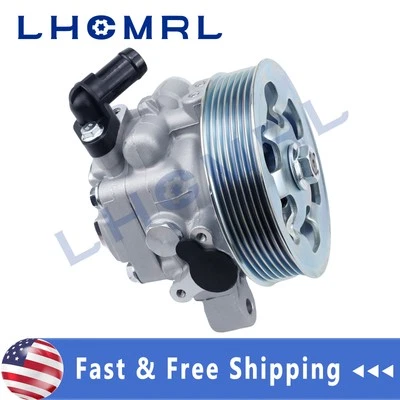 Fits For 2002-2011 Honda CR-V 2.4L High Quality Power Steering Pump w/ Pulley - Imagem 1 de 4