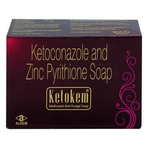2X Ketokem Soap 75g - Treat Fungal Infection Of the Skin - Picture 1 of 3