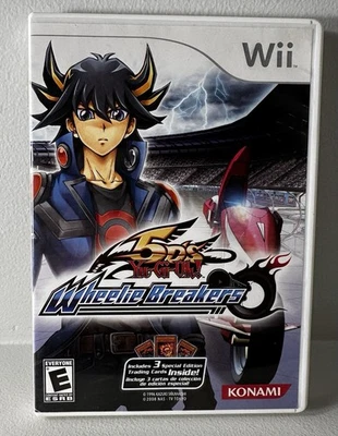 Yu-Gi-Oh 5D's Wheelie Breakers (Nintendo Wii, 2009) - Image 1 of 4