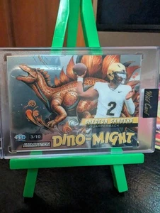 2024 Wild Card Alumination - Shedeur Sanders - Silver Dino-Might - /10 PRC - Bild 1 von 1