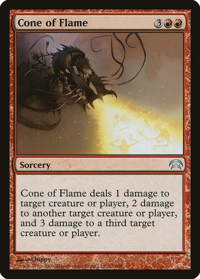 MTG Magic the Gathering Cone of Flame (52/172) Planechase MP - Image 1 of 1