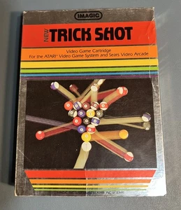 Trick Shot (Atari 2600, IMAGIC) komplett in Box - weißes Einsatzfach fehlt - Bild 1 von 9