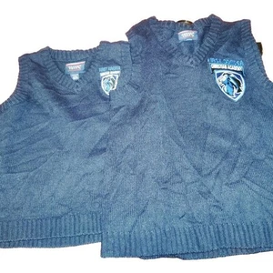 French Toast Sweater First Odessa Academy Lot Vest Unisex 4, 8 Blue - Picture 1 of 3