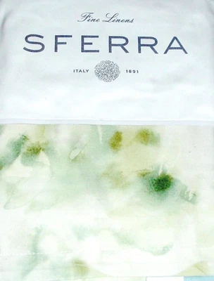 Sferra Acquerello будуар шам хлопок сатин ива абстрактные мазки новый - Изображение 1 из 4