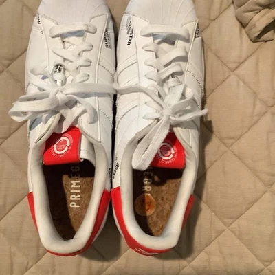 Adidas Superstar Primegreen White/Vivid Red Sneakers - Image 1 of 3