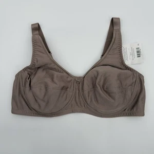 American Breast Care ABC 203 Mastectomy Bra Size 40C Cocoa Contour Underwire NEW - Picture 1 of 7