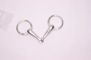 O Ring Inlay Snaffle - As Shown Only - Picture 1 of 3
