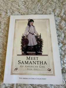 Vtg American Girl Book - Meet Samantha Book - Imagen 1 de 3