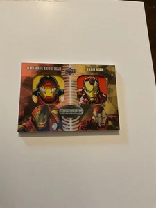 2015 Marvel Vibranium Chrome DUAL Patch Ultimate Iron Man Iron Man P2-23 - Bild 1 von 2