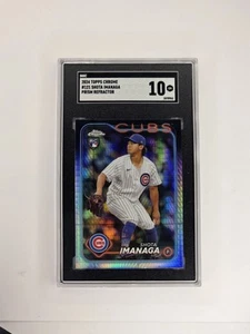 2024 Topps Chrome #121 SHOTA IMANAGA RC Prizm Refractor GM SGC 10 - Bild 1 von 2