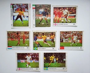 Mix aus 23 Vintage Football Kaugummi (Cin Cin) Einlagen, auch Karten / Sticker - Bild 1 von 6