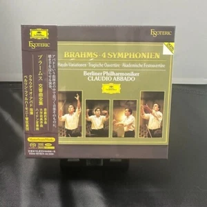 Brahms Die 4 Symphonien ABBADO ESOTERIK ESSG-90192/4 3 SACD BOX ro - Bild 1 von 2
