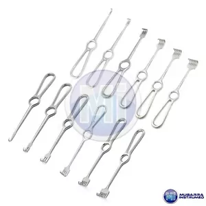 Juego de instrumentos quirúrgicos Volkmann retractor punta afilada 8,5 romo acero inoxidable - Imagen 1 de 15