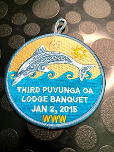 OA PUVUNGA LODGE 32 R ? 2015 DRITTES BANKETT PATCH - Bild 1 von 1