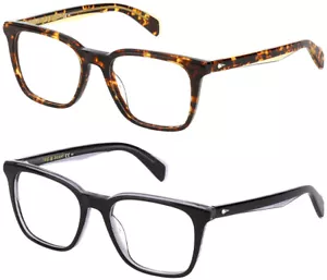 Montatura per occhiali da vista uomo Rag & Bone quadrata morbida con cerniere flessibili a molla - RNB7026G - Foto 1 di 5