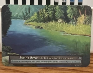 Sorcery Contested Realm Alpha Ordinary - Non Foil N/M - Spring River - Bild 1 von 2