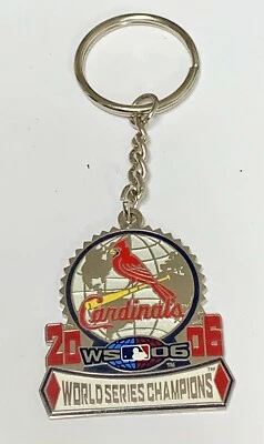 St. Louis Cardinals Keychain  2006 World Series Champions Baseball - Image 1 of 3