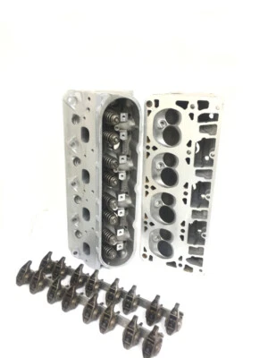 GM LS2 LS6 Gen III Gen IV Cylinder Head 243 Assembly Set w/ Rocker Arms OEM - Image 1 of 4