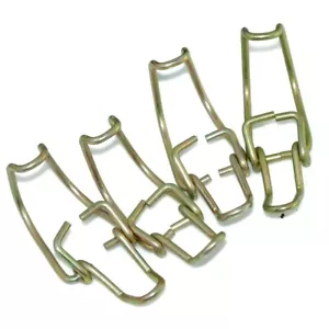 Steel Made Air Cleaner Filter Case Housing Closing Spring Clips For JCB AEs - Foto 1 di 4