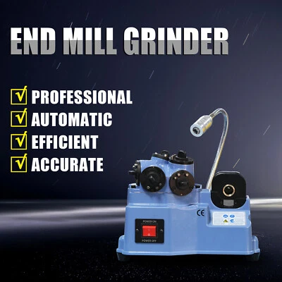 New 4-20mm Automatic End Face Sharpening Machine Grinding Tools Endmill Grinder - Image 1 of 4