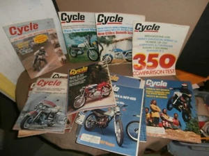 18 CYCLE Motorcycle Magazines 1966 1965 1969 1970 1973 1974 - Picture 1 of 19