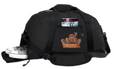 UVA Peace Frog Gym Bag Duffel Bag SEPARATE SHOE POCKET!