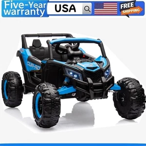Ride on UTV Car 200W Motor Spring Suspension Music LED Lights W/Remote Control - Picture 1 of 8