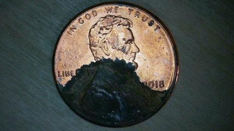 2018 D Lincoln Cent  Lamination Error Cover