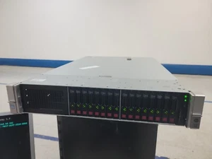 HP Proliant DL380 Gen9 Xeon E5-2650 v3 @2.3GHz,256GB RAM,16 x 450GB, 2 x 800W(1) - Picture 1 of 21